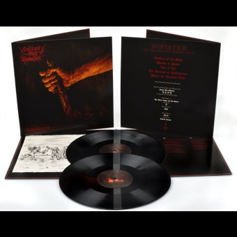 CULTES DES GHOULES Sinister, Or Treading The Darker Paths 2LP BLACK , PRE-ORDER [VINYL 12"]
